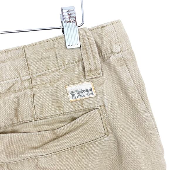 Timberland Tan Khaki Shorts Sz 33 - Picture 5 of 9